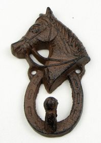 Cast Iron Horse Hook