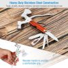 Outdoor Survival Multitool 7in Folding Multifunctional Axe Hammer Plier Knife Tool Camping