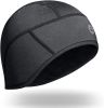 Mid-Weight Helmet Liner Skull Cap 6-Panel Beanie Thermal Running Hats Ears Warm Performance Moisture Wicking