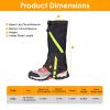 Leg Gaiters Waterproof Snow Boot Gaiters Snow Legging Shoe Gaiters Leg Cover for Walking Hunting Mountain Climbing Snowshoeing