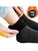 Womens Thermal Fleece Anklet Socks Cozy Comfort Guaranteed