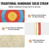 Solid Straw Round Archery Target for Backyard Outdoor Hunting Shooting Practice